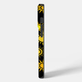 Coques Case-Mate iPhone Sun motif 01 Black BG (Verso / Gauche)