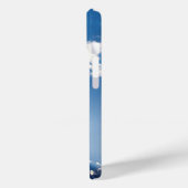 Coques Case-Mate iPhone Sun Rays Wall Art Blue Sky Minimalist Clouds (Verso / Gauche)