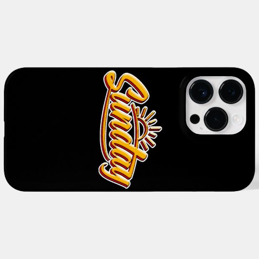 COQUES Case-Mate iPhone SUNDAY BEST SUMMER (Verso (horizontal))