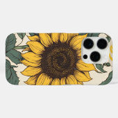 Coques Case-Mate iPhone Sunflower Fields: A vibrant Floral Pattern (Verso (horizontal))