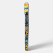 Coques Case-Mate iPhone Sunflower Meadow in the Starry Night (Verso / Gauche)