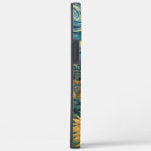 Coques Case-Mate iPhone Sunflower Meadow in the Starry Night (Verso / Droite)