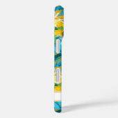 Coques Case-Mate iPhone Sunflower Painting Monogrammed (Verso / Droite)