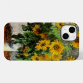 Coques Case-Mate iPhone Sunflowers, 1881 par Monet. (Verso (horizontal))