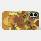 Coques Case-Mate iPhone Sunflowers par Van Gogh (Verso (horizontal))