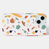 Coques Case-Mate iPhone Sunny Beach Fun Motif (Verso (horizontal))