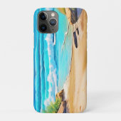 Coques Case-Mate iPhone Sunny Beach Waves Design (Dos)