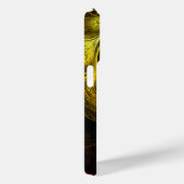 Coques Case-Mate iPhone Sunrise Floral Red Abstrait Art (Verso / Droite)