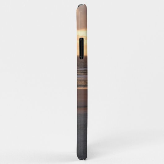 Coques Case-Mate iPhone Sunrise Palm, À La Plage (Dos/Droite)