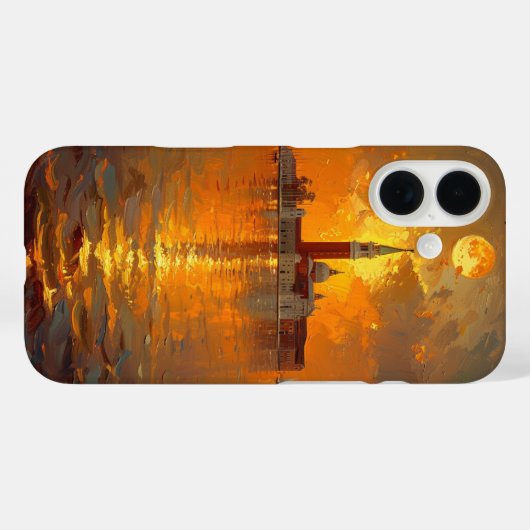 Coques Case-Mate iPhone Sunset in Venice (Verso (horizontal))