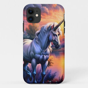 Case-Mate iPhone Case Sunset Lake River Unicorn Seven