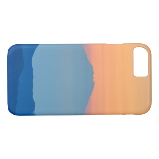 Coques Case-Mate iPhone Sunset Mountains Abstract (Dos (Horizontal))