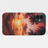 Coques Case-Mate iPhone Sunset plage (Dos (Horizontal))