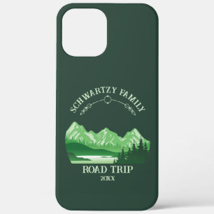 Case-Mate iPhone Case Sunset vintage Green Mountain Lake