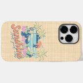 Coques Case-Mate iPhone Sunshine and Good Vibes - Un paradis tropical (Verso (horizontal))