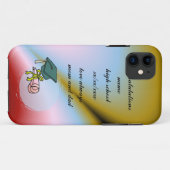 Coques Case-Mate iPhone Sunshine Casquette & diplôme - (Dos (Horizontal))