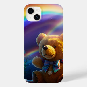 Coque Pour iPhone 14 Plus Sunshine Rainbow Teddy Bear Wonderland