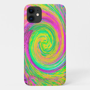 Case-Mate iPhone Case Super Abstrait pourpre et jaune arc-en-ciel