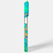 Coques Case-Mate iPhone Super Abstrait Rainbow Liquid Swirl (Verso / Droite)