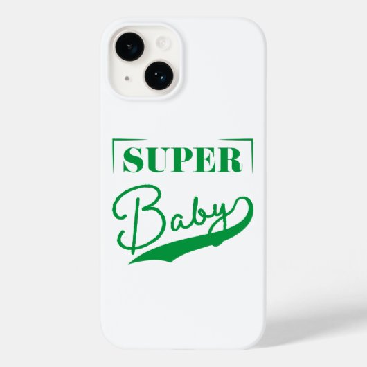 Coques Case-Mate iPhone Super bébé (Verso)