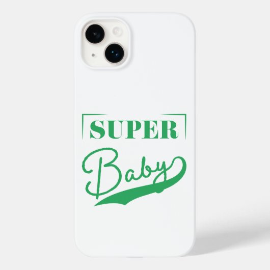 Coques Case-Mate iPhone Super bébé (Verso)