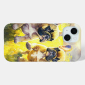 Coques Case-Mate iPhone Super Bouledogue Français (Verso (horizontal))