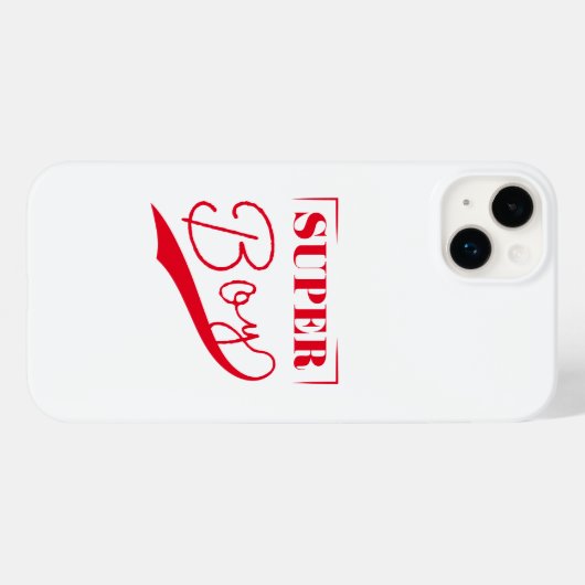 Coques Case-Mate iPhone Super Boy (Verso (horizontal))