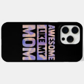 Coques Case-Mate iPhone Super comme ma mère jumelant mère famille jour ki (Verso (horizontal))