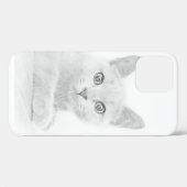 Coques Case-Mate iPhone SUPER CUTE Kitten Portrait (Verso (horizontal))