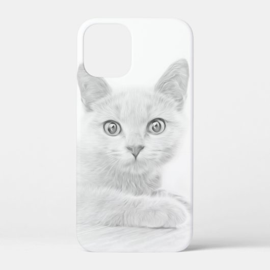 Coques Case-Mate iPhone SUPER CUTE Kitten Portrait Photographie (Verso)