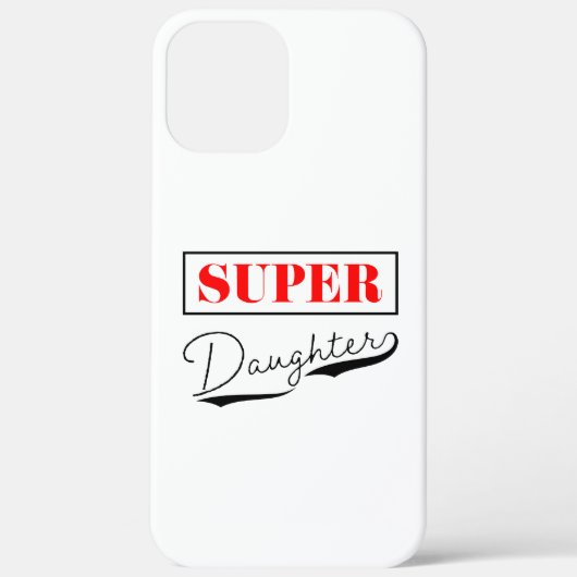 Coques Case-Mate iPhone Super Daughter (Verso)