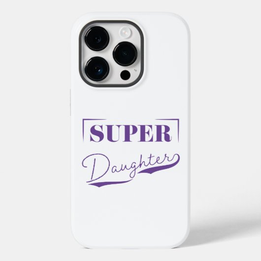 Coques Case-Mate iPhone Super Daughter (Verso)
