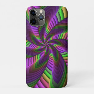 Case-Mate iPhone Case Super Énergétique coloré Neon Motif fractal