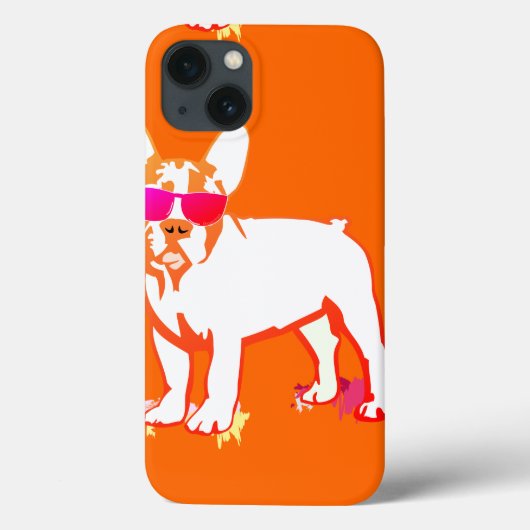 Coques Case-Mate iPhone Super Frenchie Bulldog (Verso)