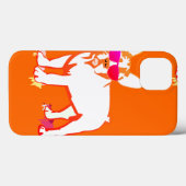 Coques Case-Mate iPhone Super Frenchie Bulldog (Verso (horizontal))