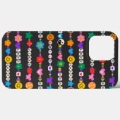 Coques Case-Mate iPhone Super Good Vibes Love Smile Perles rétro (Verso (horizontal))