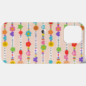Coques Case-Mate iPhone Super Good Vibes Love Smile Perles rétro (Verso (horizontal))