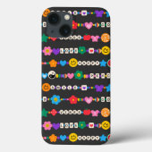 Coques Case-Mate iPhone Super Good Vibes Love Smile Perles rétro (Verso)