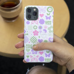 Coque Pour iPhone 14 Plus Super Good Vibes papillon Y2K Girl moderne<br><div class="desc">Super Good Vibes Y2K Butterfly Modern Girl iPhone Smart Phone boîtier dispose d'un motif moderne et amusant y2k pour papillons, coeurs, fleurs, bonnes vibrations, signes de paix et de tableau de contrôle motif en rose doux, violet et vert. Offrez un cadeau unique et tendance pour Noël, anniversaire, fêtes, fête des...</div>