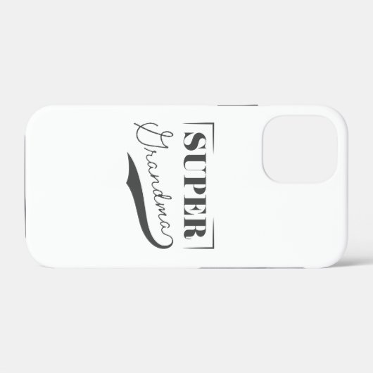 Coques Case-Mate iPhone Super grand-mère (Verso (horizontal))