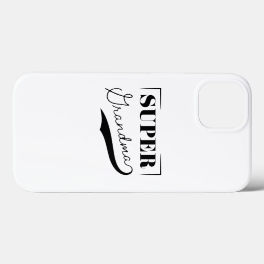 Coques Case-Mate iPhone Super grand-mère (Verso (horizontal))