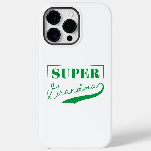 Coques Case-Mate iPhone Super grand-mère (Verso)