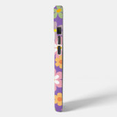 Coques Case-Mate iPhone Super Hippie Daisy Motif violet (Verso / Gauche)