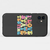 Coques Case-Mate iPhone Super J'Aime Le Dernier Jour De Test D'État (Dos (Horizontal))