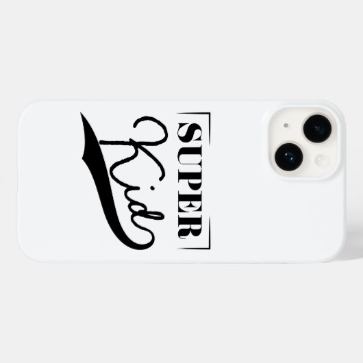 Coques Case-Mate iPhone Super Kid (Verso (horizontal))