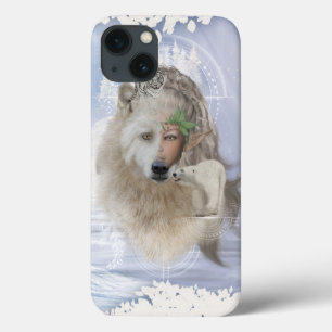 Case-Mate iPhone Case Super loup de polarwolf avec fée, ours polarbear e