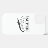 Coques Case-Mate iPhone Super Maman (Verso (horizontal))