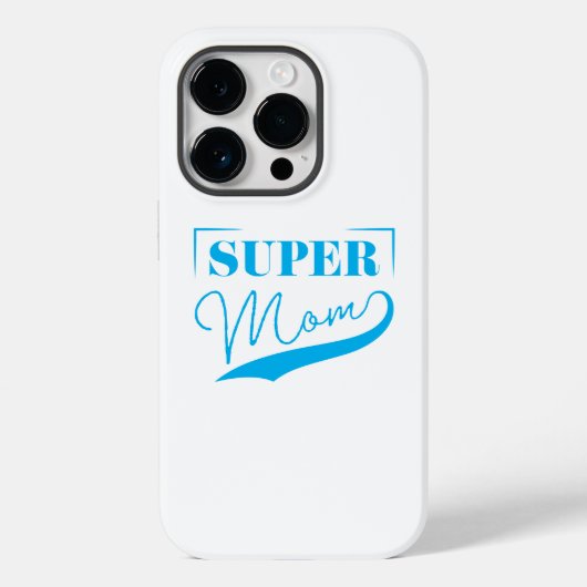 Coques Case-Mate iPhone Super Maman (Verso)