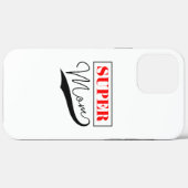 Coques Case-Mate iPhone Super Maman (Verso (horizontal))
