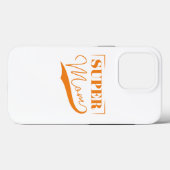 Coques Case-Mate iPhone Super Maman (Verso (horizontal))